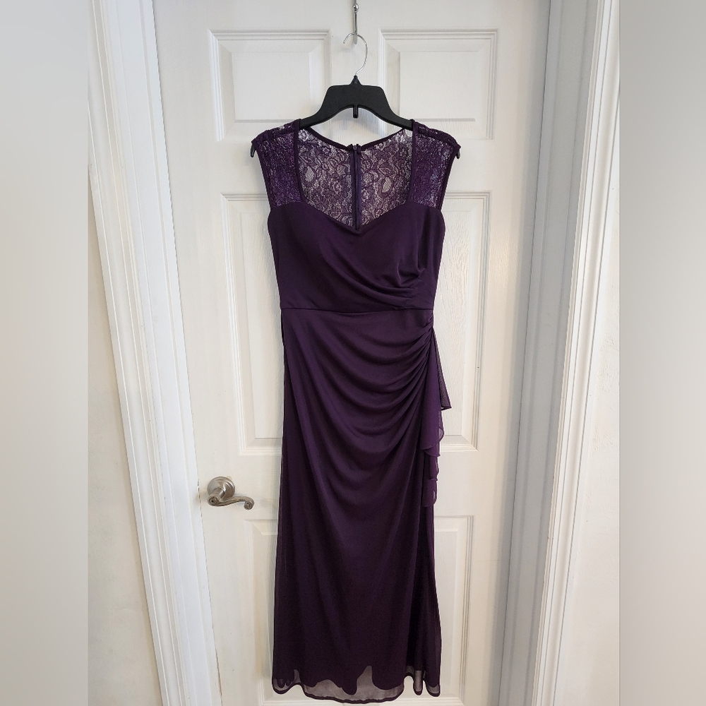 Purple Evening Dress